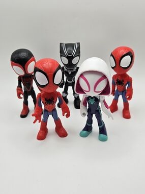 Marvel Spidey and his Amazing Friends Hero Collection Action Figures Lot